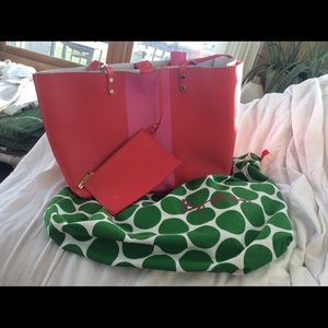 Boden Leather Tote NWT. Stored in smoke free home.